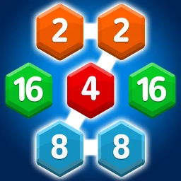 Ícone de Ligar Hexa: Quebra-cabeça 2048