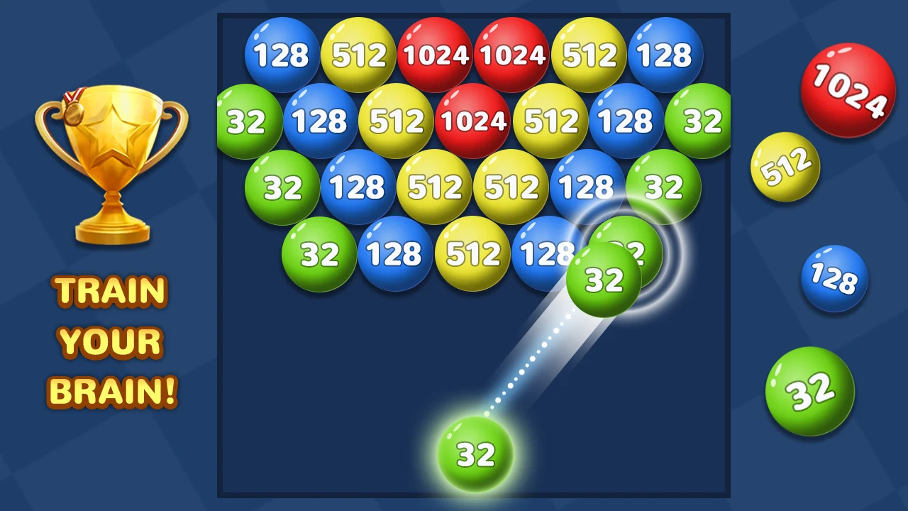 Number Bubble Shooter screenshot