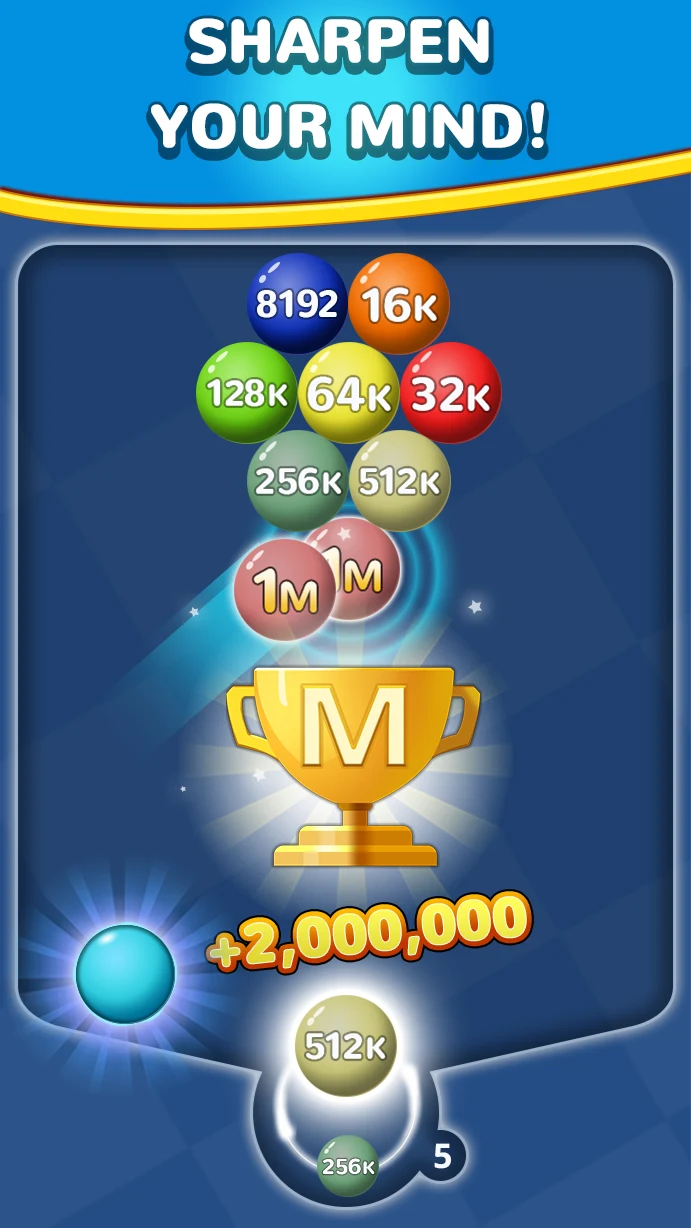 Number Bubble Shooter screenshot
